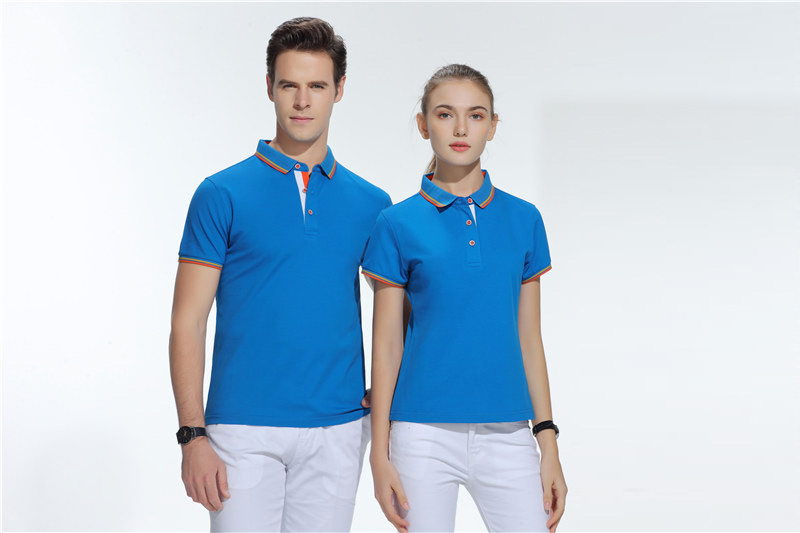 POLO衫短袖夏季運動上衣純棉翻領(lǐng)t恤1895#049